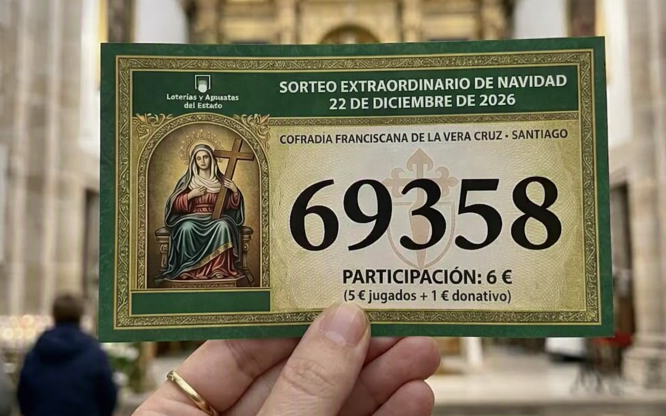 Ya disponible la Lotería de Navidad de la Cofradía: Jugamos con el 69358
